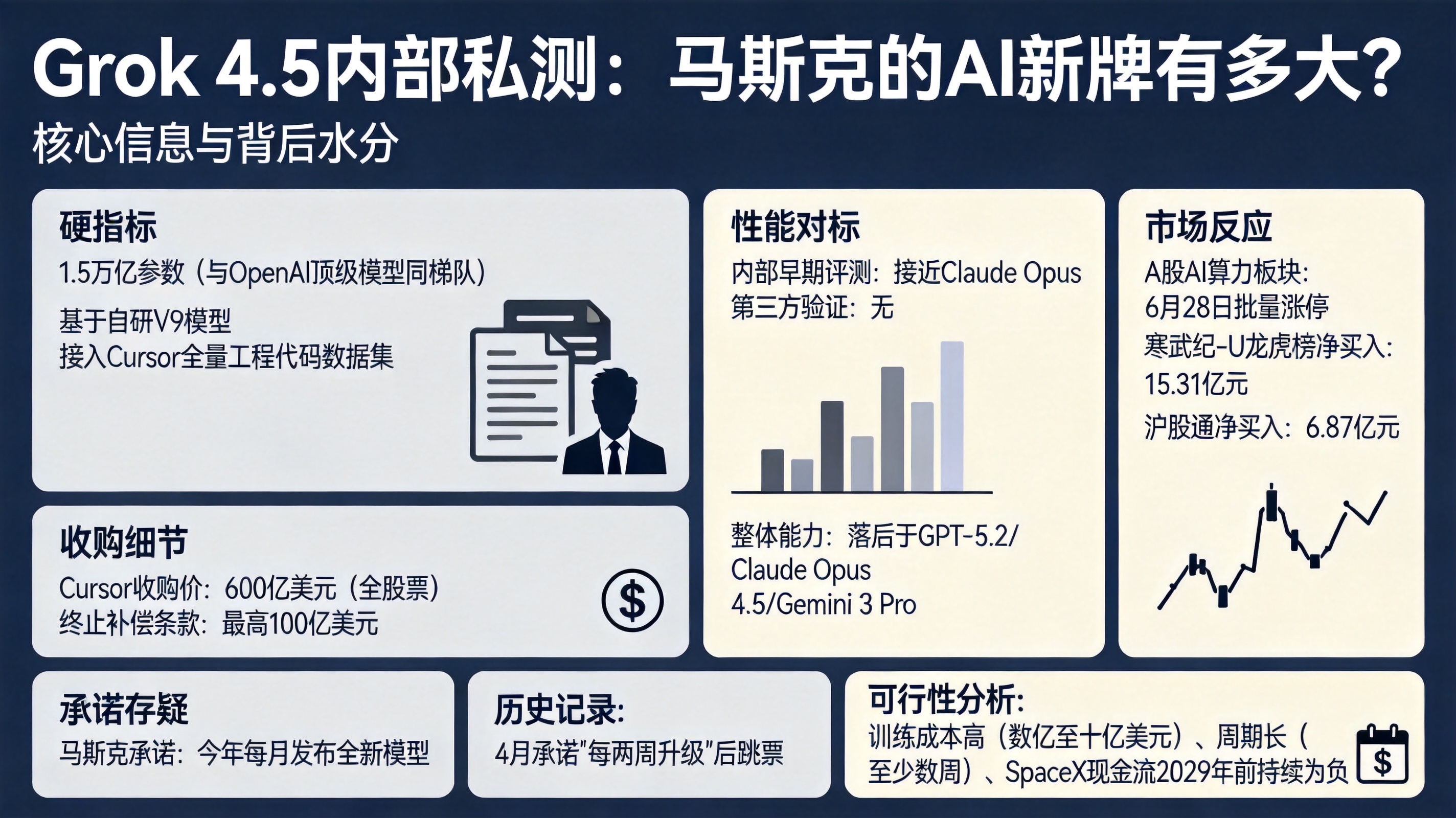 2026年Grok 4.5私测：1.5万亿参数+Cursor数据，是噱头还是实力？