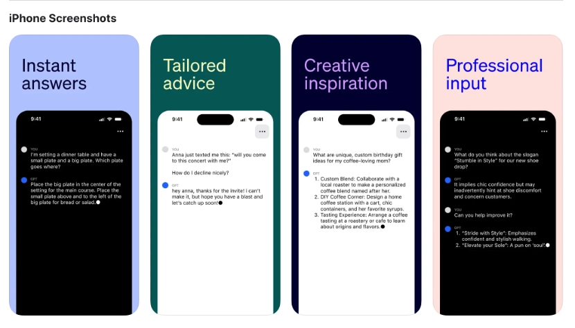 ChatGPT官方App来了，iPhone用户抢先免费用-第4张图片-世界杯直播平台-世界杯2026直播平台-免费观看官方-V3.6.9