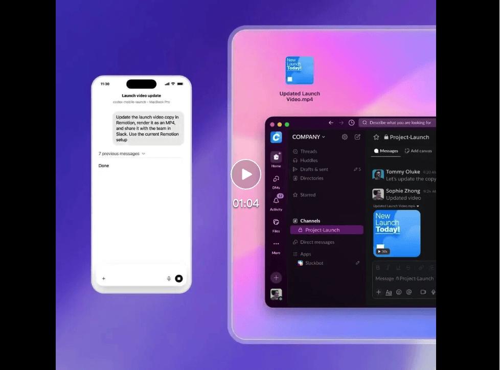 ChatGPT App 上线 Codex 手机版，随时随地审批代码-第3张图片-世界杯直播平台-世界杯2026直播平台-免费观看官方-V3.6.9