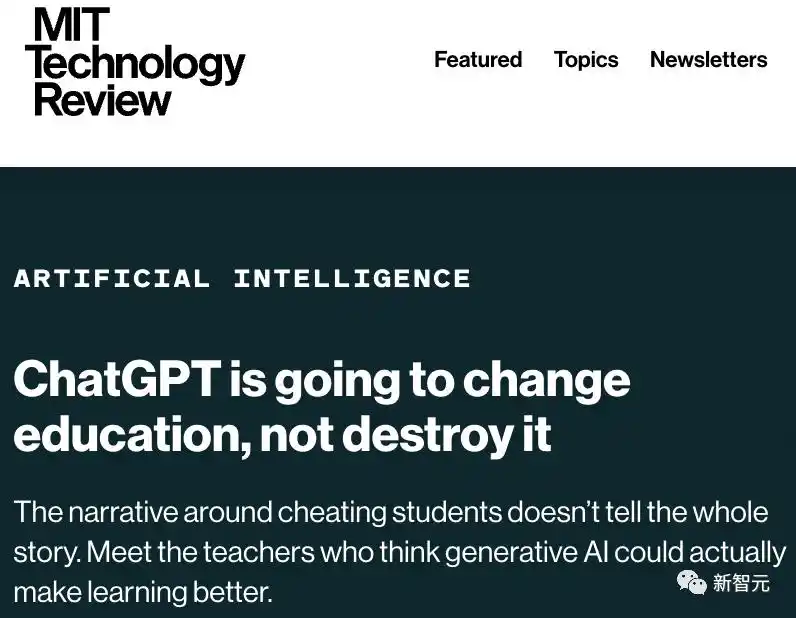 ChatGPT在学校能用吗？课堂表现超学生，教授说好但考试禁了